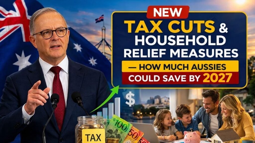 New Tax Cuts & Household Relief Measures — How Much Australians Could Save by 2027