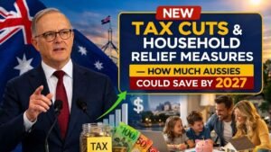 New Tax Cuts & Household Relief Measures — How Much Australians Could Save by 2027