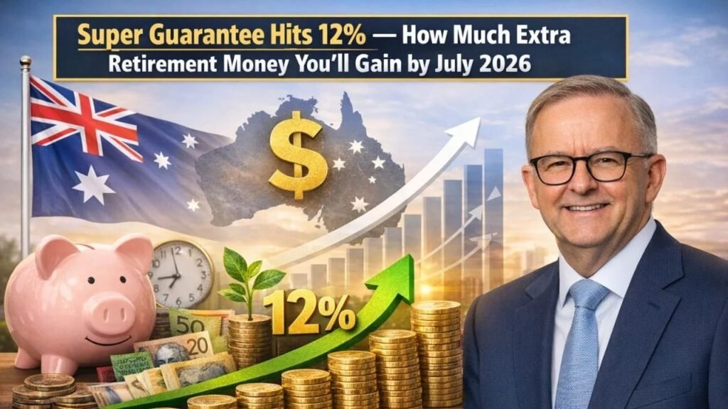 Super Guarantee Hits 12% — How Much Extra Retirement Money You’ll Gain by July 2026